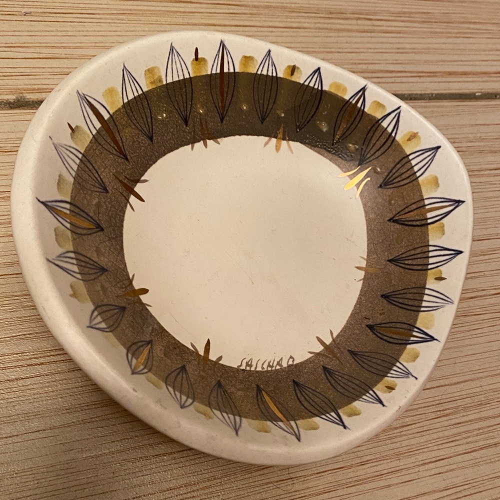 Vintage Sascha Brastoff Dish Art Pottery